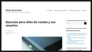 Screenshot website