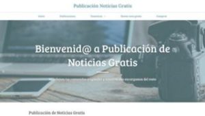 Screenshot website